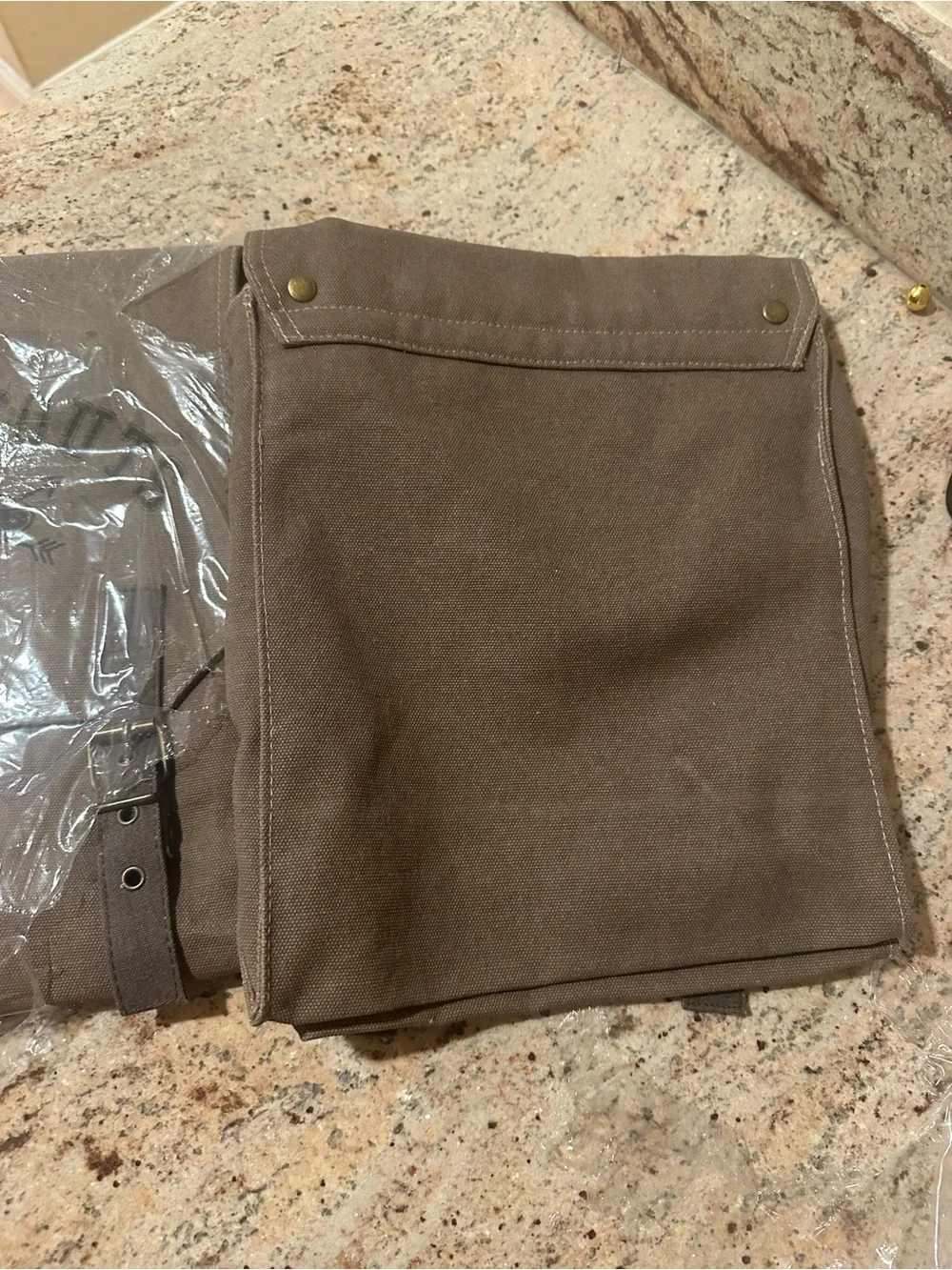 Girl Scout message bag